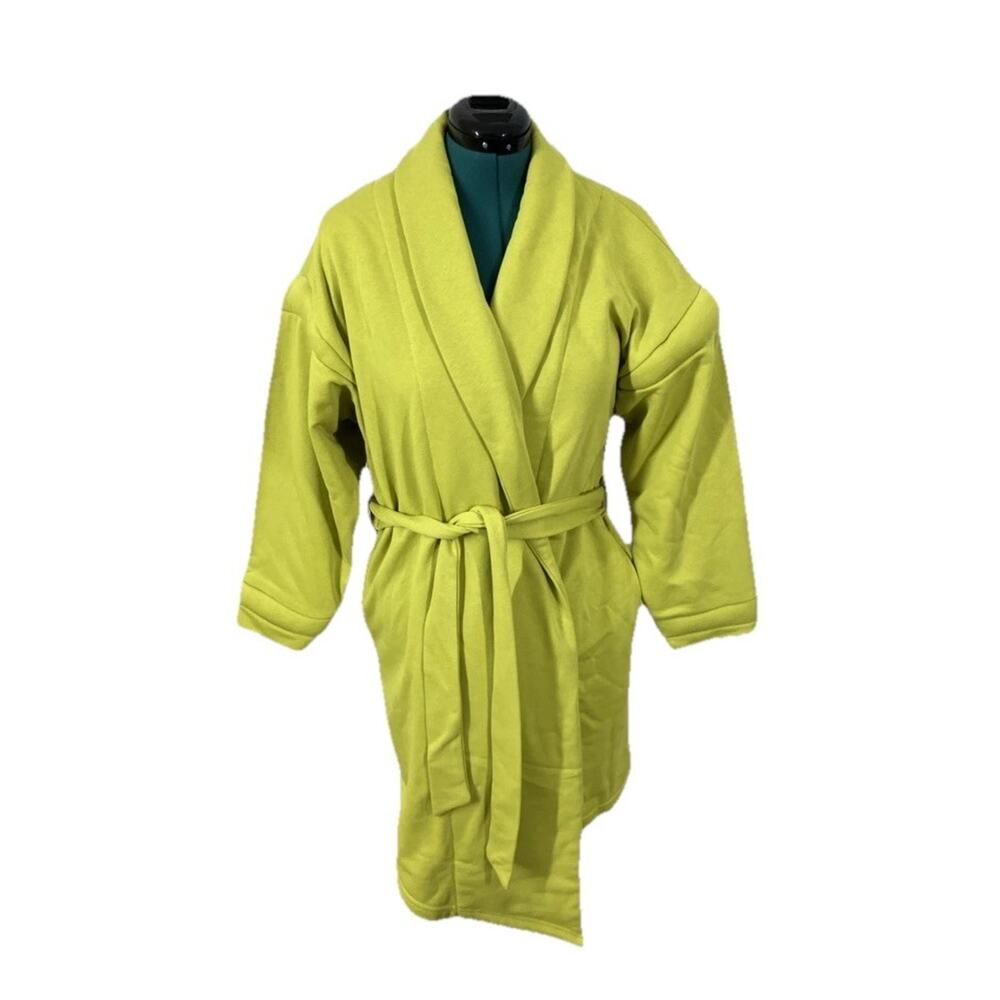TEREA By Andrea Pitter Women's Citronelle Alaina French Terry Wrap Belt Small